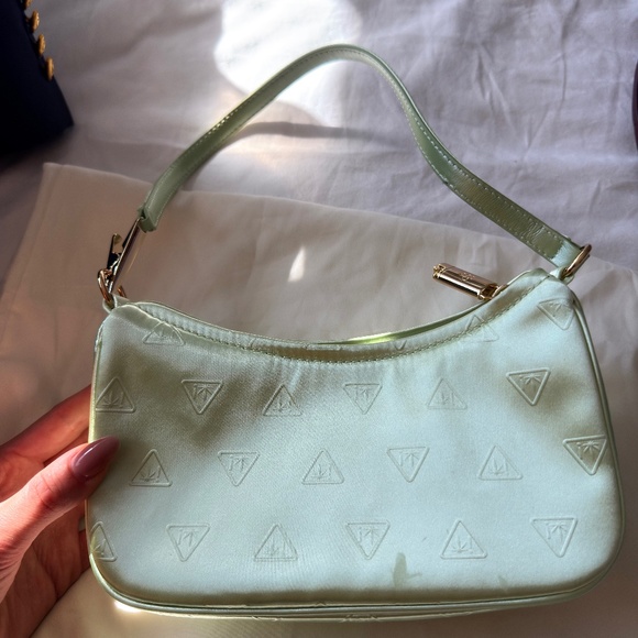 Edie Parker Satin Shoulder Bag
